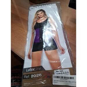 Ann Chery Always The Best Latex Line Waist Trainer Purple Size 38 ( Medium)